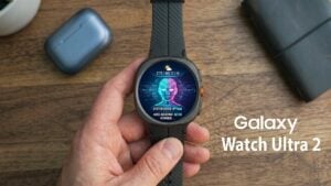 Side-by-side comparison of the Galaxy Watch Ultra 2 and Apple Watch Ultra 2