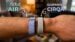 Side by side comparison of Garmin Circa and Fitbit Air trackers.