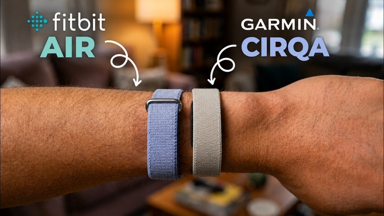 geeky-gadgets.com - Julian Horsey - Garmin CIRQA vs Google Fitbit Air: Which Fitness Tracker Suits You Best?