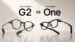 Side-by-side comparison of the Even Realities G2 and MemoMind One smart glasses