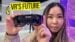 Close up of the new Snap Spectacles standalone AR glasses.