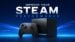 The Steam Machine console running an optimized game.