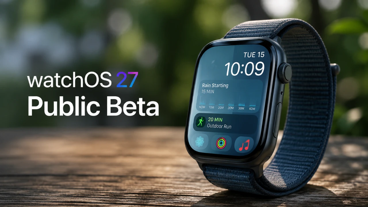 watchOS 27 Public Beta