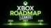 A graphic showing the timeline for upcoming Xbox games.