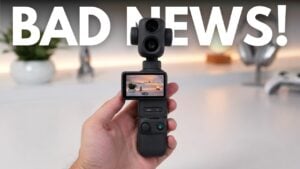 A close up of the Xtra Muse 2 Pro camera showing its flip screen.