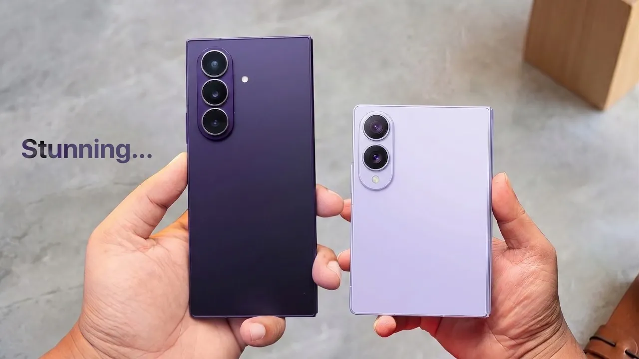 Samsung Galaxy Z Fold 8 Ultra Design Updates & Colors Samsung Galaxy Z Fold 8 Ultra Design Updates & Colors