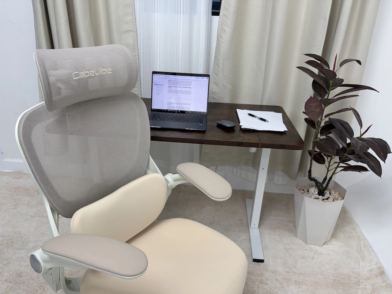 CabeVibe CabLady S2 ergonomic office chair