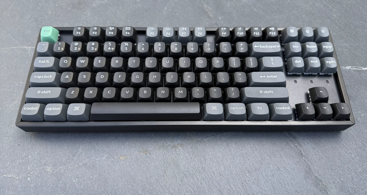 Keychron K8 Ultra 8K Wireless Custom Mechanical Keyboard Top View