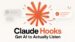 A flowchart comparing probabilistic rules to deterministic hooks in AI agents.