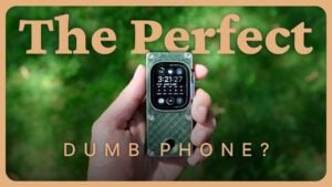 An Apple Watch connected to AirPods for making a phone call.