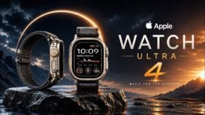 Rumored rendering of the lighter Apple Watch Ultra 4 chassis.