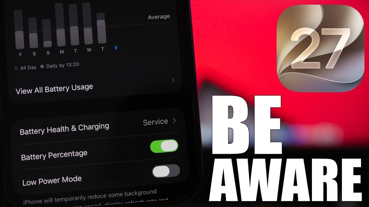 Seeing a Sudden Drop in iPhone Battery Health After iOS 27? Don't Panic Just Yet