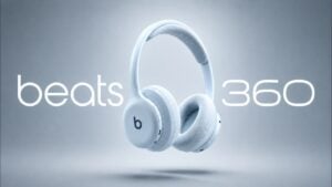 Rendering of the unconfirmed Beats 360 over-ear headphones.
