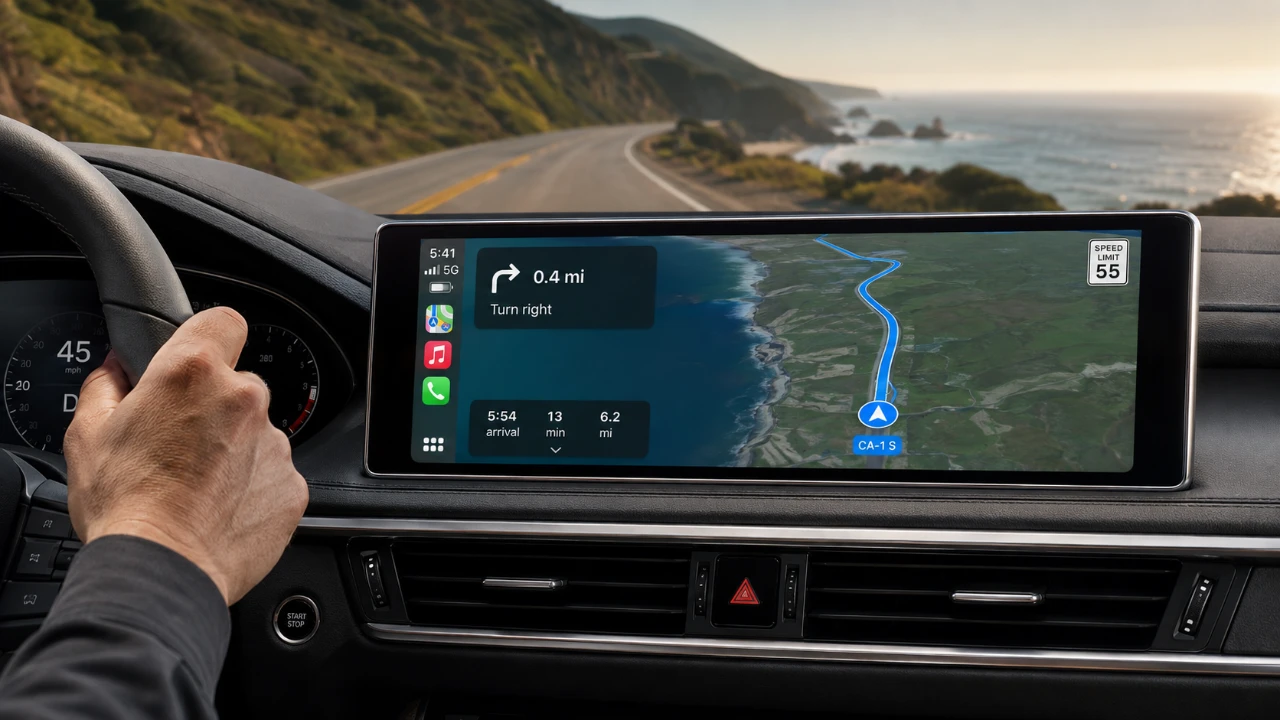Apple Maps on CarPlay
