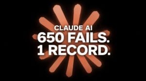 Claude AI logo displayed on a glowing computer monitor