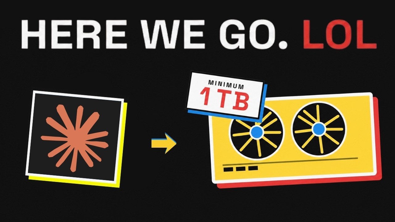 A server rack containing multiple high-end GPUs for running massive AI models.