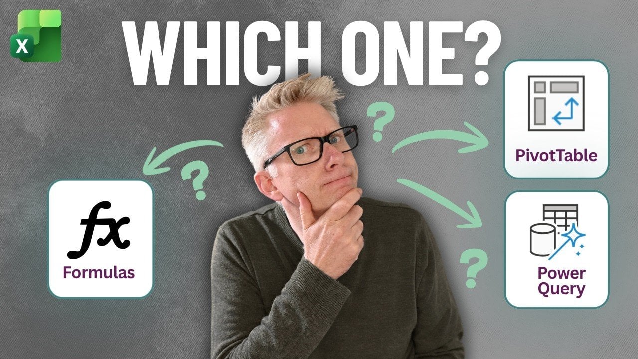Power Query Prepares Excel Data While PivotTables Analyze It
