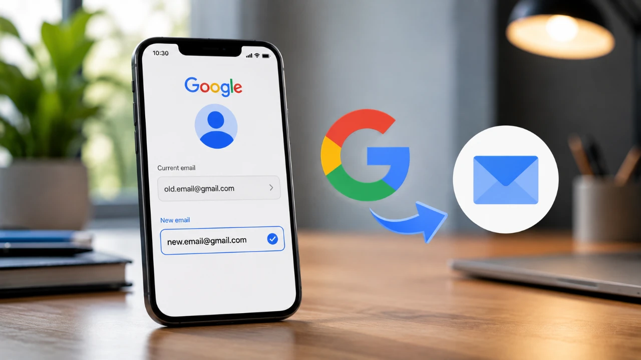 Change the Email Address on Your Google Account