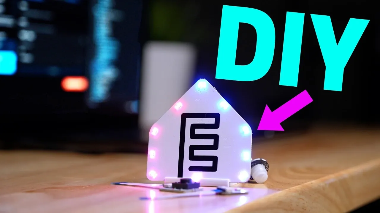 An ESP32C6 microcontroller connected to various smart home sensors.