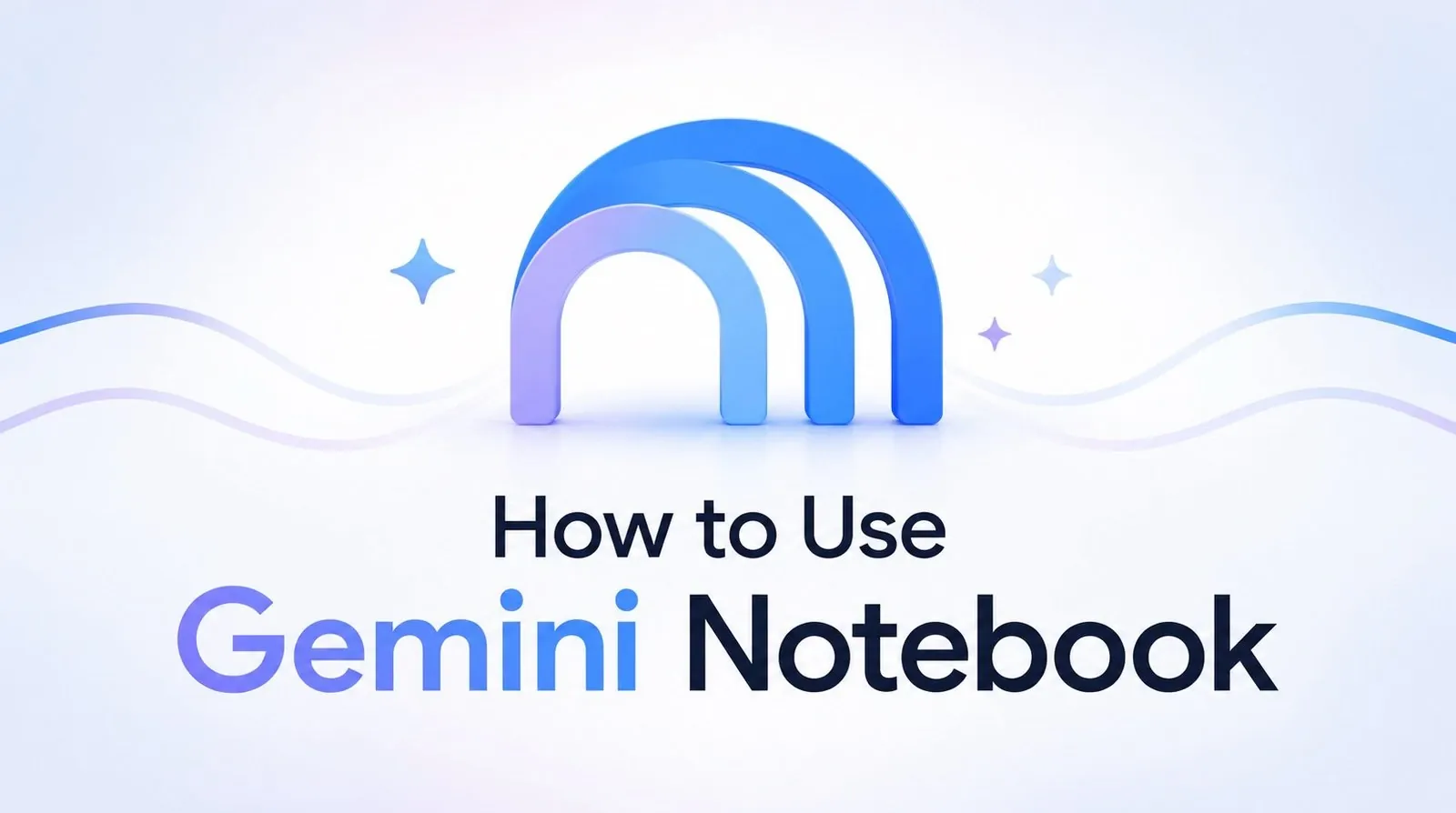 The main dashboard interface of Gemini Notebook.