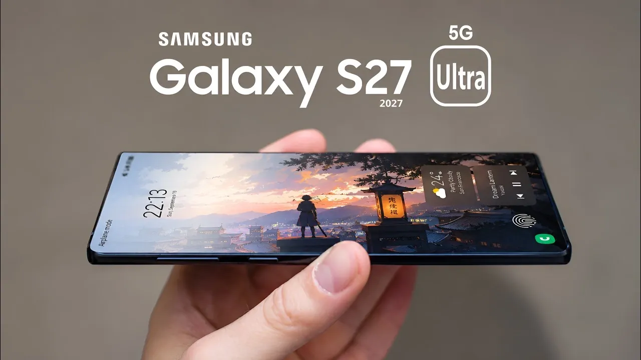 Leaked horizontal camera layout on the back of a phone.