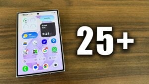 Samsung Galaxy Z Fold 8 displaying the home screen.