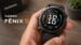 Front view of the Garmin Fenix 9 smartwatch showing the five-button layout.