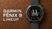 Garmin Fenix 9 smartwatch displaying a detailed map on its 3,000-nit AMOLED screen.