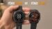 Side by side comparison of Garmin Fenix 9 Pro and 8 Pro