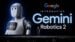 A Google humanoid robot balancing and walking.