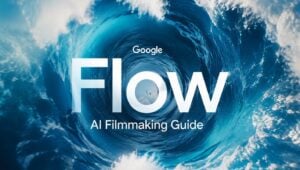 The main project dashboard in Google Flow.