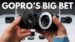 Front view of the GoPro Mission 1 Pro ILS camera.