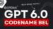 A conceptual graphic showing the leaked GPT-6 Astra model and its connection to the Bell base model.