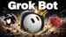 The Grokbot dashboard showing a list of customized AI agents.