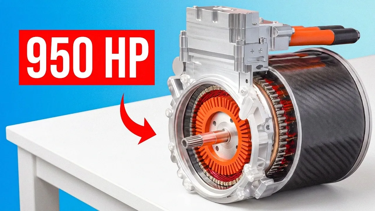 The high performance electric motor designed for hypercars.