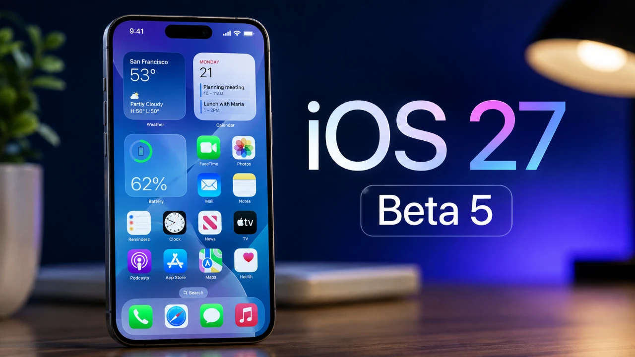 iOS 27 Beta 5