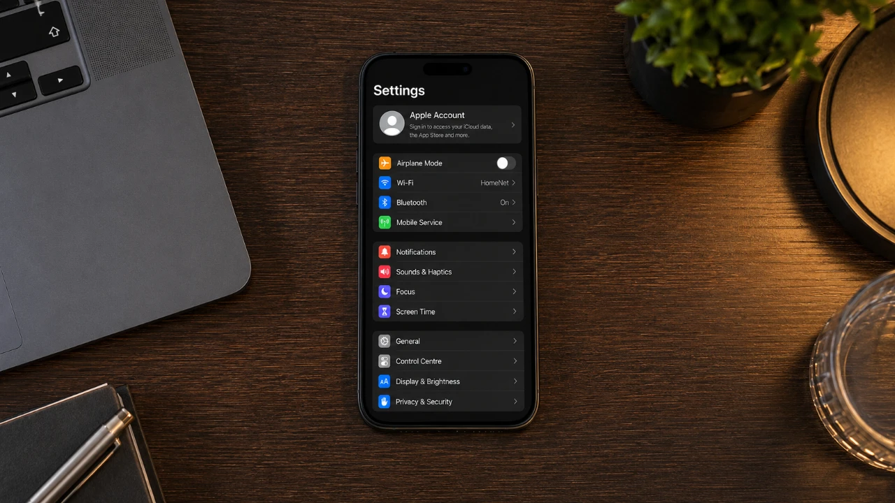 iPhone Security Settings