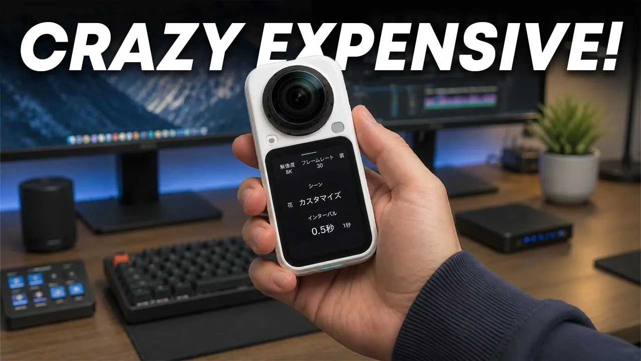 Side by side comparison of the Insta360 X5 and the upcoming X6.