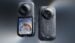 Side by side comparison of the Insta360 X6 and X4 action cameras