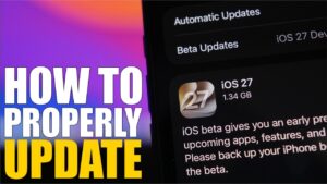 Illustration of ios beta related to the article topic.