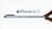 Expected dual camera layout on the back of the iPhone Air 2
