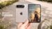 Concept render of the rumored iPhone Fold Ultra showing the outer display.