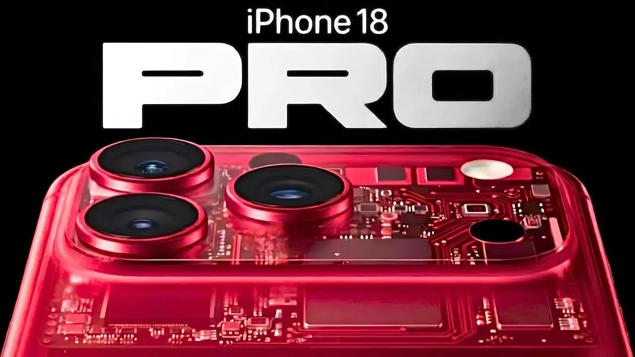 The Apple A20 Pro processor sitting on a manufacturing assembly line.