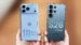 Side by side comparison of rumored iPhone 18 Pro Max and Galaxy S26 Ultra designs.
