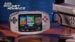 The front view of the KONKR Pocket Advance handheld gaming console.