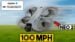 A heavily modified DJI Neo 2 drone hovering in mid-air.