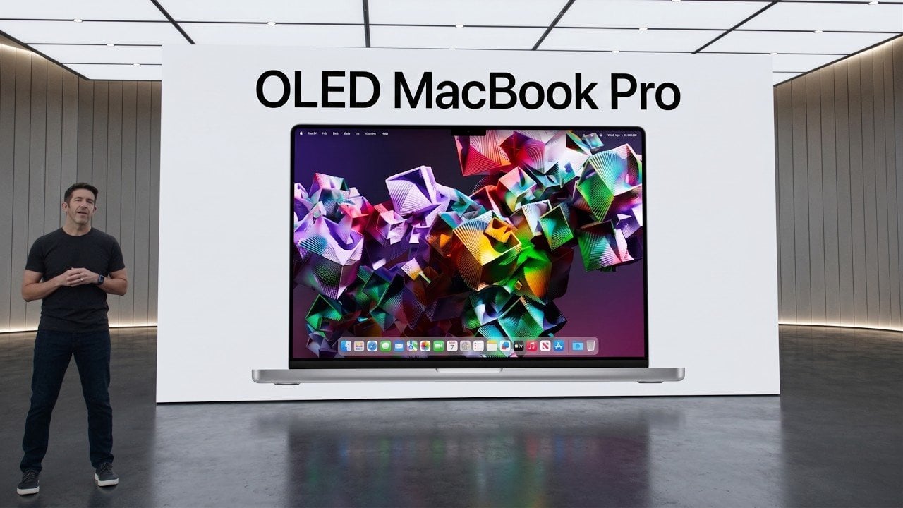 Image for article Leaked OLED MacBook Pro Marks Apples Biggest Mac Shift in Years
