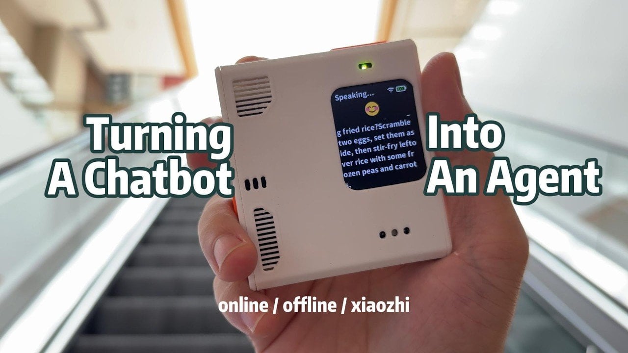 Raspberry Pi Chatbot Turned Into an Al Agent