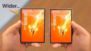 A graphical roadmap of Samsung foldable phones for 2027.