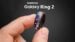A person wearing a Samsung Galaxy Ring on their index finger.